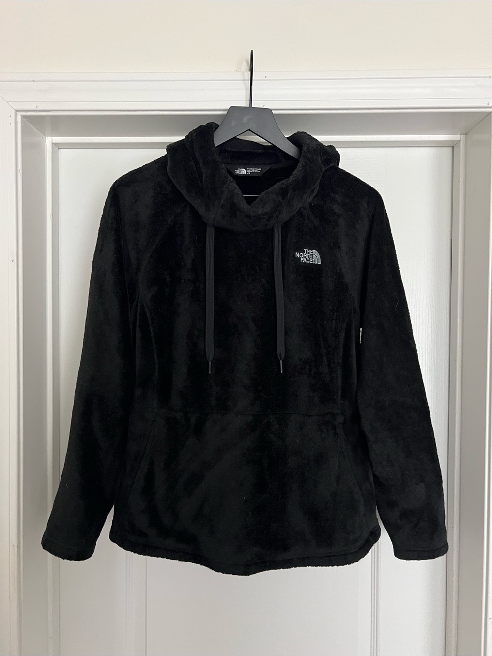 The North Face Black Plush Fleece Pullover Hoodie